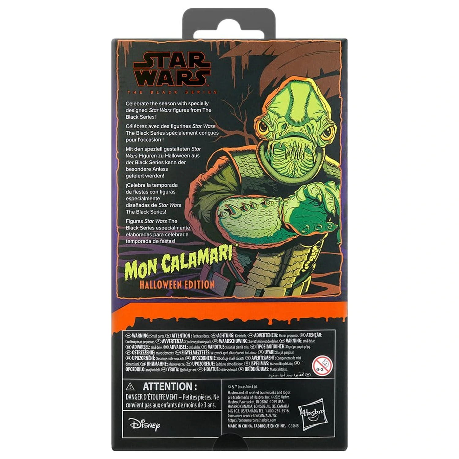 Star Wars Black Series akční figurka Mon Calamari (Halloween Edition) 15 cm fotografii produktu