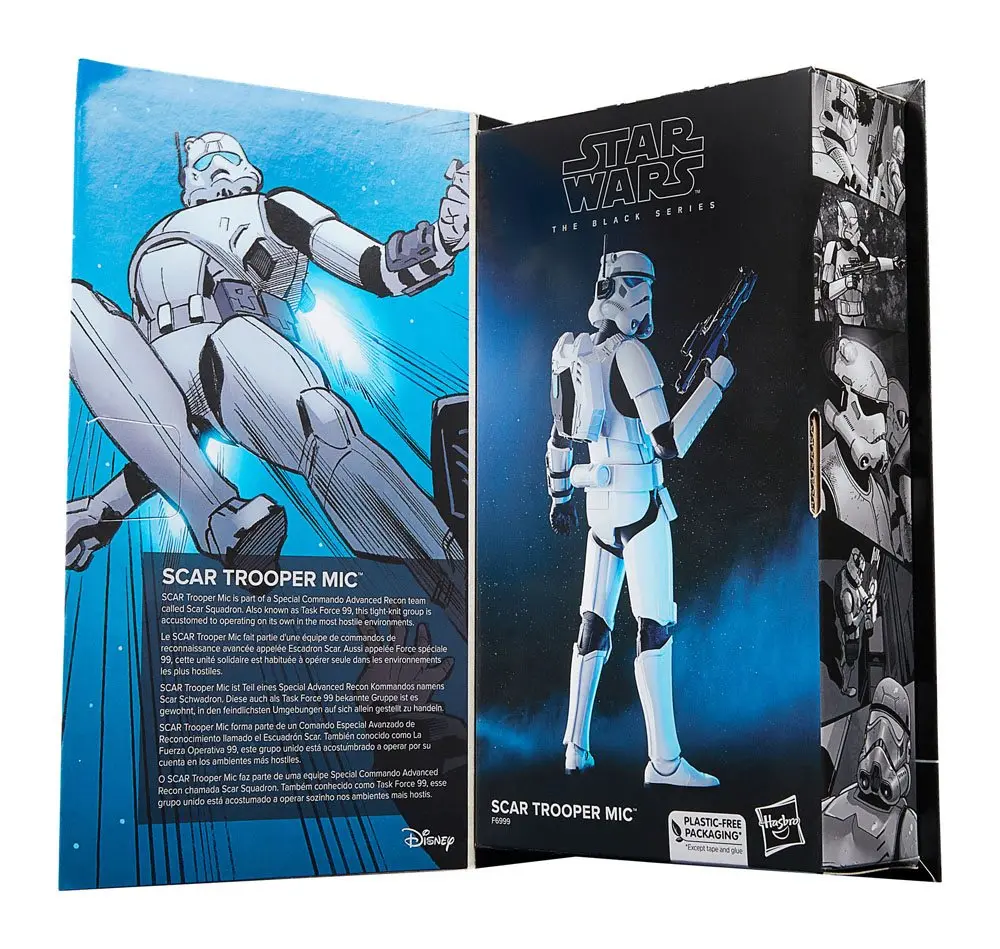 Star Wars Black Series akční figurka SCAR Trooper Mic 15 cm fotografii produktu