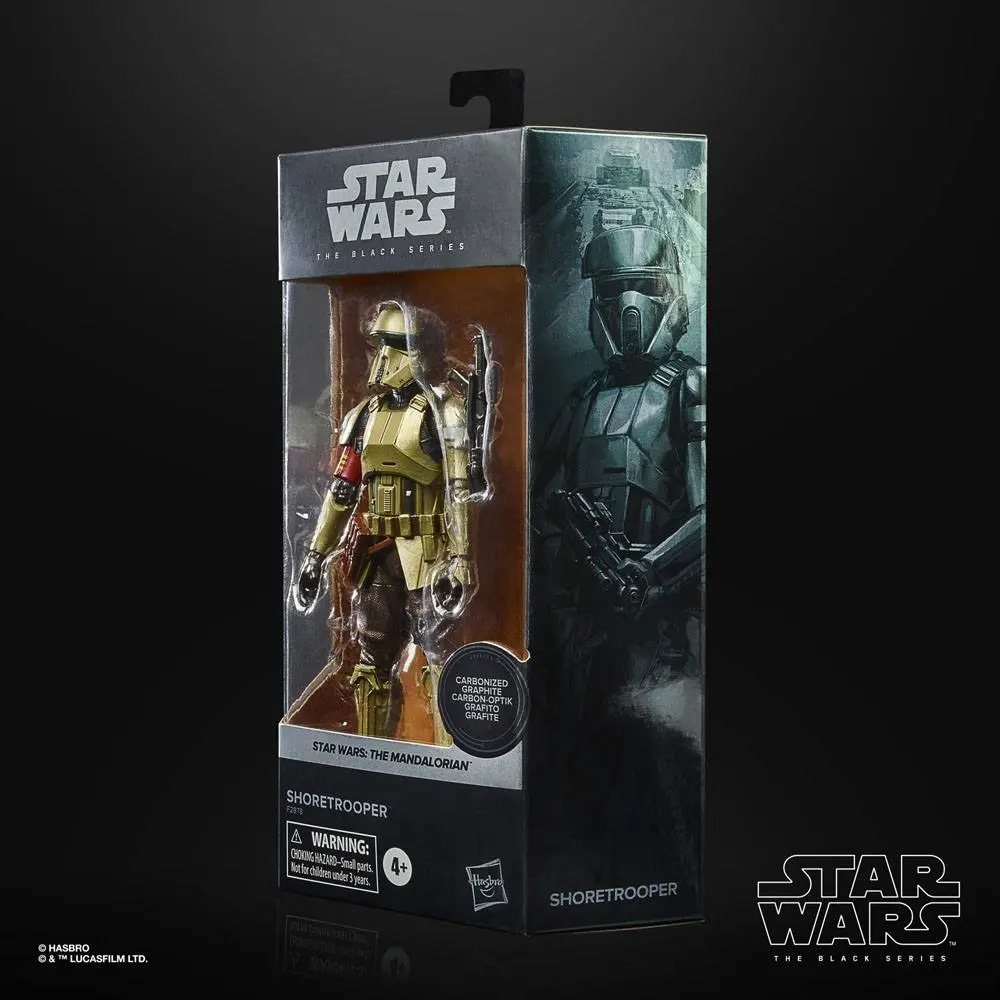 Star Wars The Mandalorian Black Series Carbonized akční figurka 2021 Shoretrooper 15 cm fotografii produktu