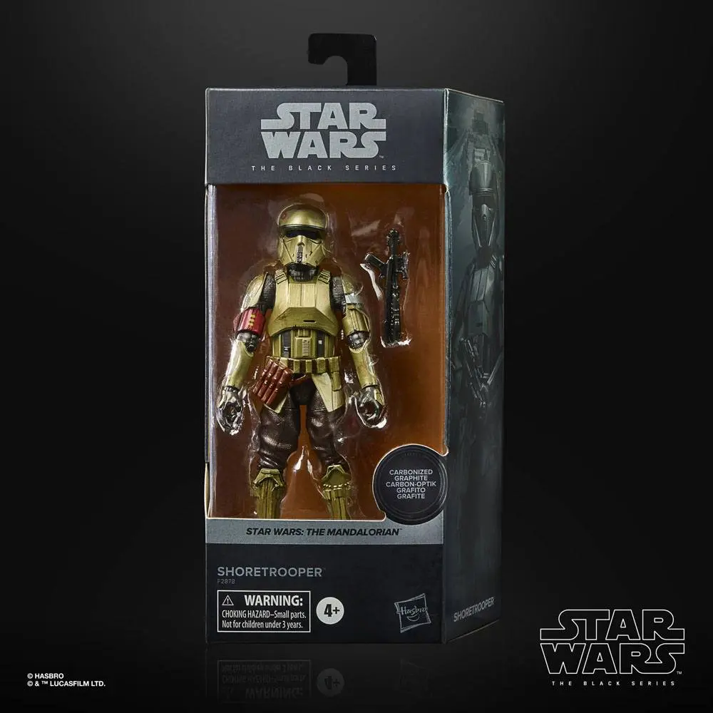 Star Wars The Mandalorian Black Series Carbonized akční figurka 2021 Shoretrooper 15 cm fotografii produktu