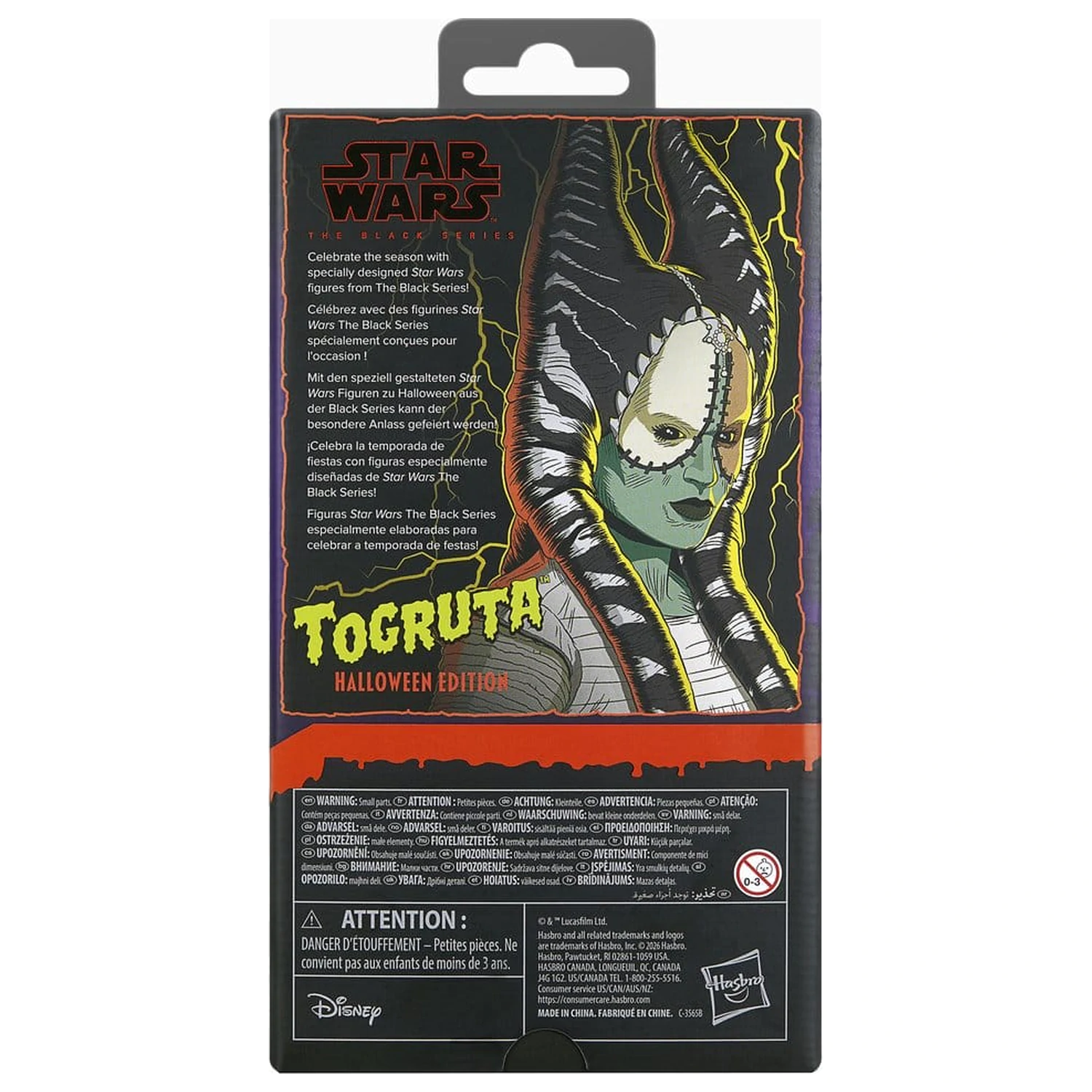 Star Wars Black Series Akční figurka Togruta (Halloween Edition) 15 cm fotografii produktu