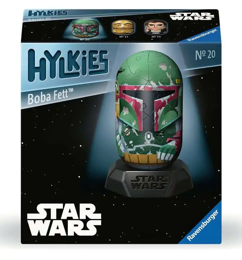 Star Wars Hylkies 3D Puzzle Boba Fett (55 dílků) fotografii produktu