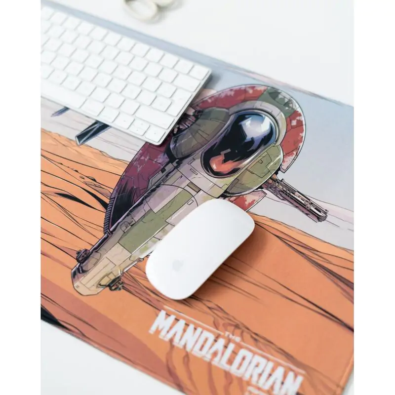 Star Wars Boba Fett The Mandalorian herní podložka na stůl fotografii produktu