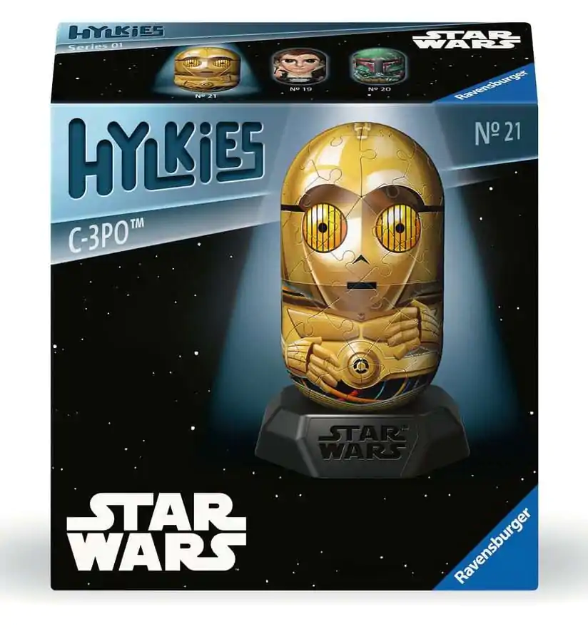 Star Wars Hylkies 3D puzzle C-3PO (55 dílků) fotografii produktu