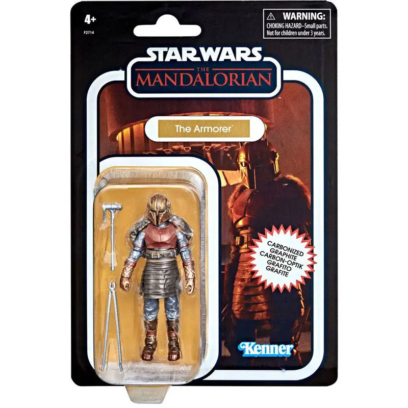 Star Wars The Mandalorian Vintage Collection Carbonized akční figurka 2021 The Armorer 10 cm fotografii produktu