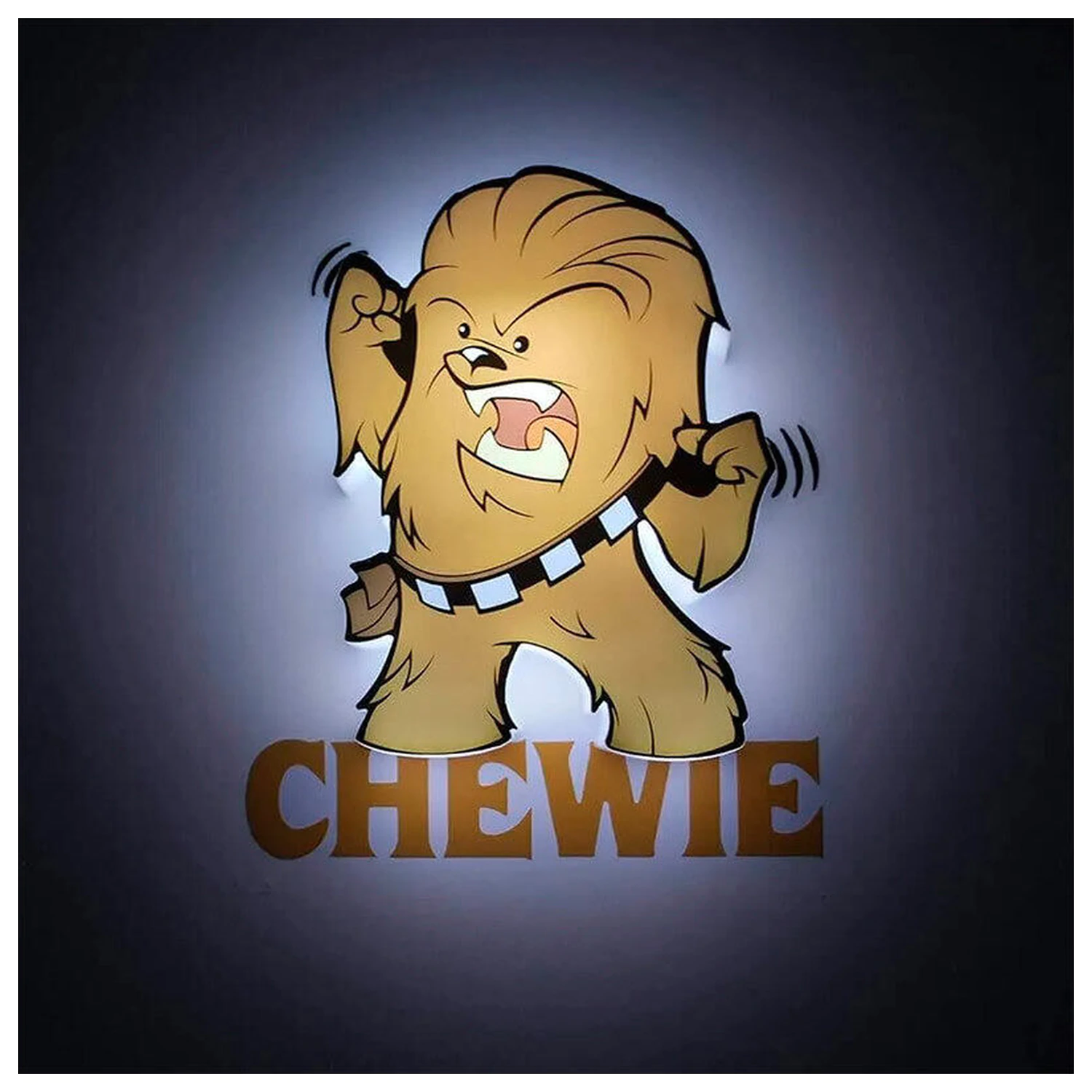 Star Wars Chewie 3D Light FX mini lampa fotografii produktu