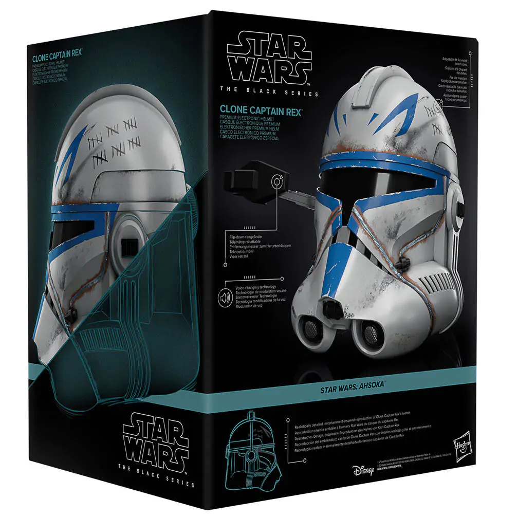 Elektronická helma Star Wars Clone Captain Rex fotografii produktu