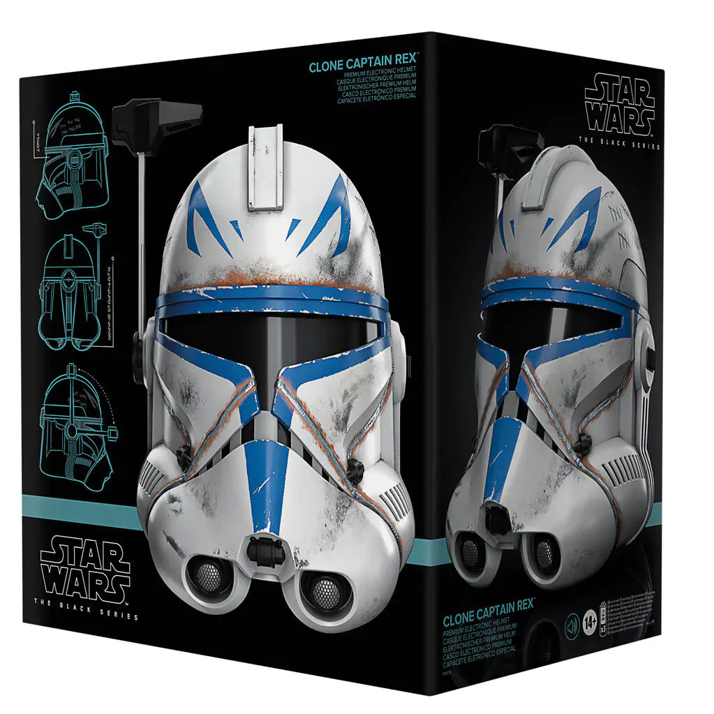 Elektronická helma Star Wars Clone Captain Rex fotografii produktu