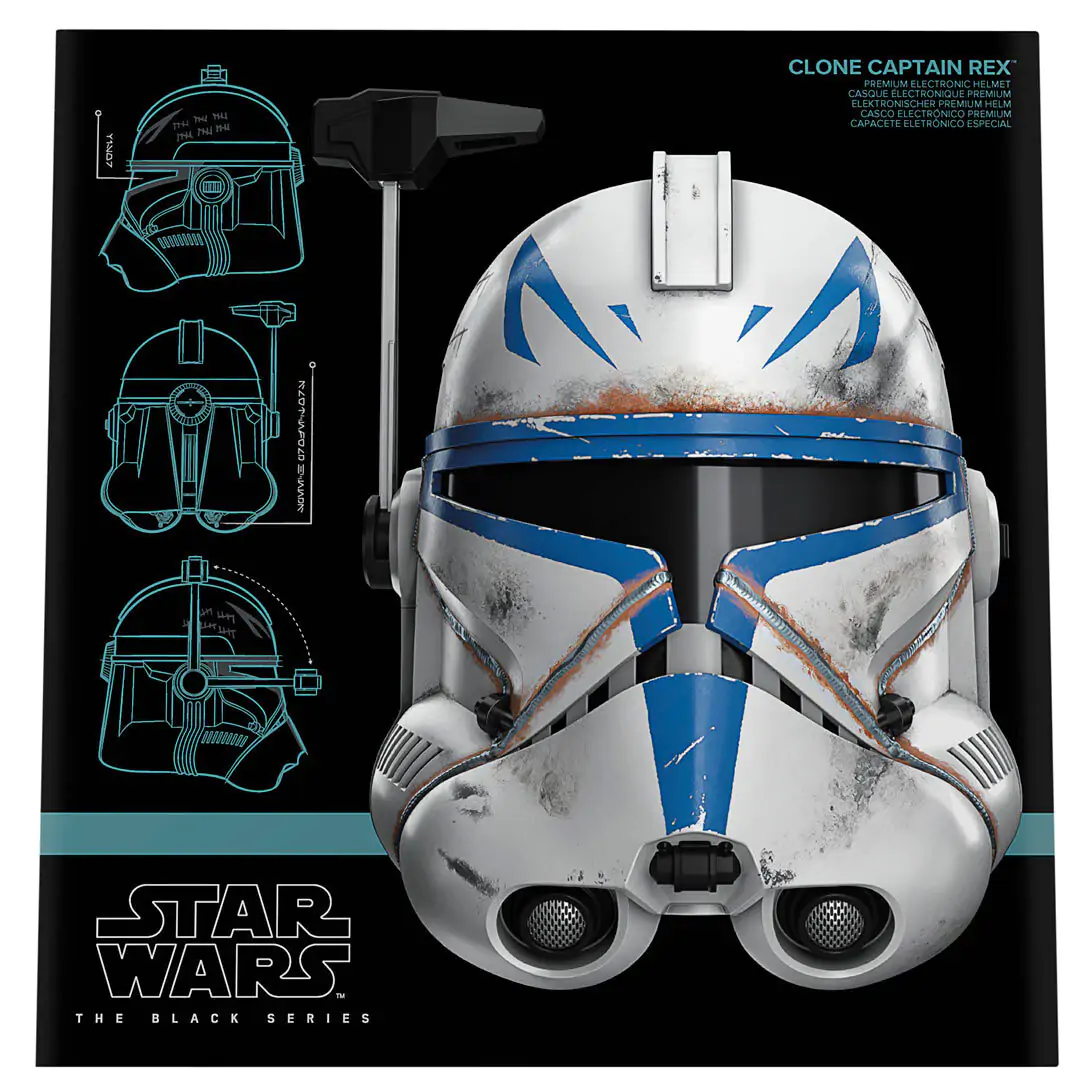 Elektronická helma Star Wars Clone Captain Rex fotografii produktu