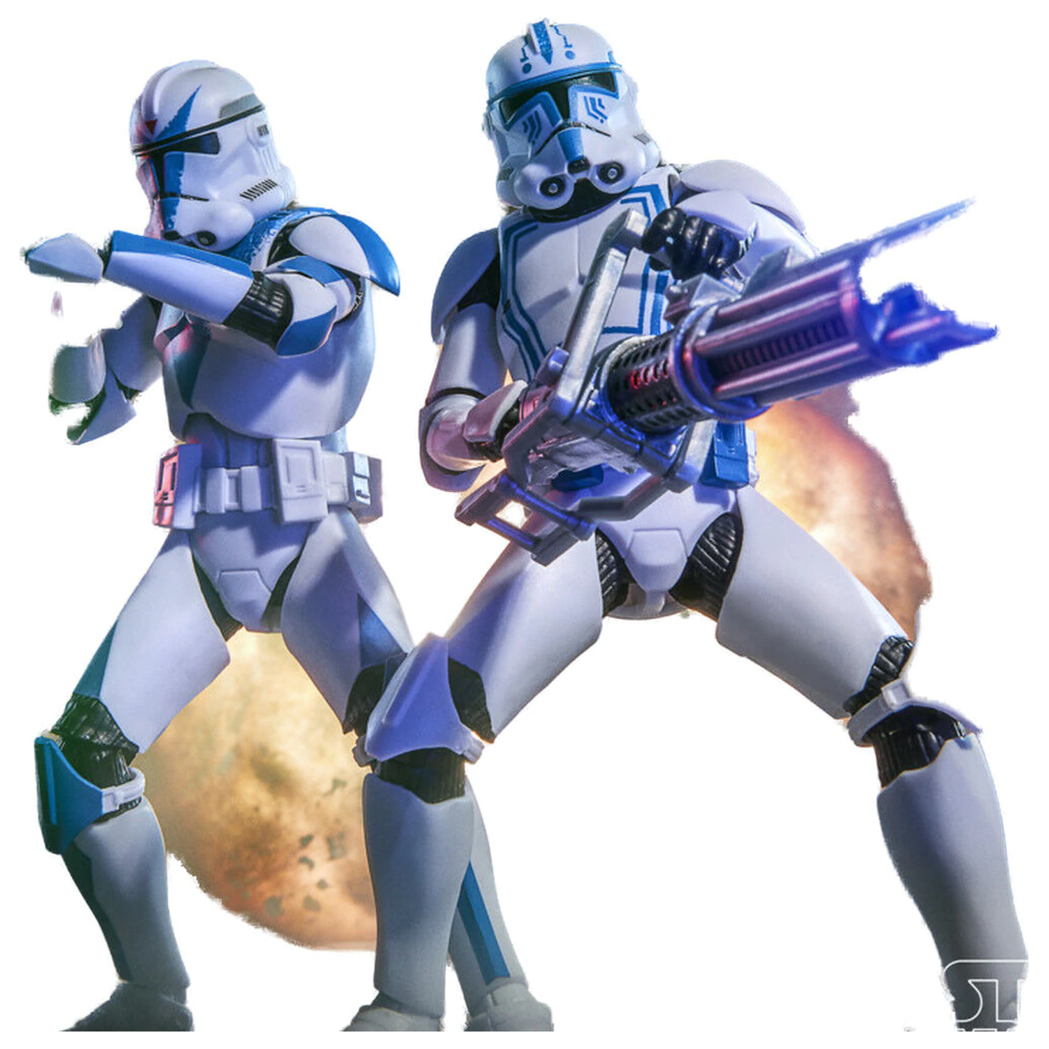 Star Wars Clone Trooper Dogma & Clone Trooper Hardcase balení 2 figurek 15cm fotografii produktu