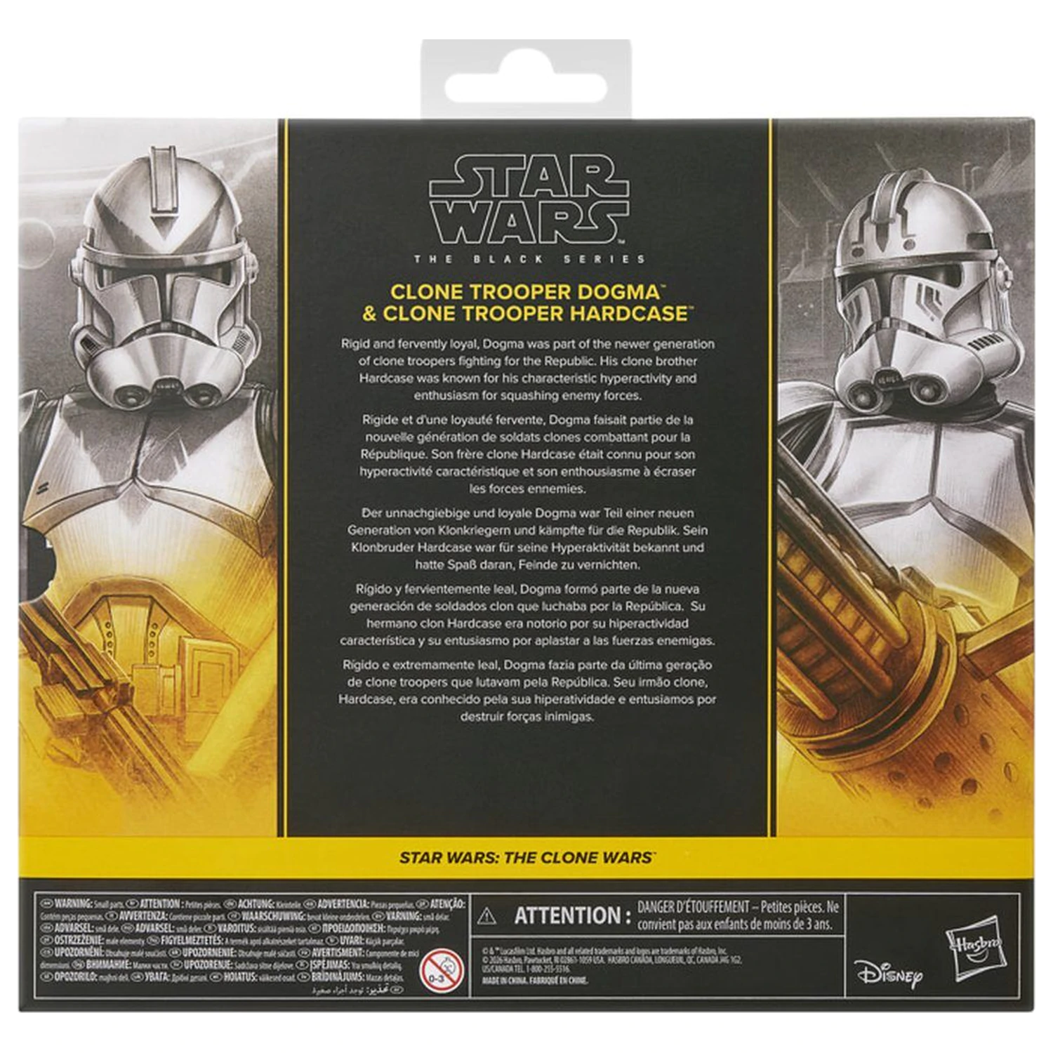 Star Wars Clone Trooper Dogma & Clone Trooper Hardcase balení 2 figurek 15cm fotografii produktu