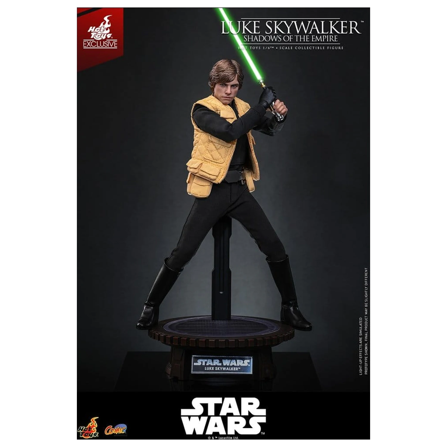 Star Wars Komiksová Mistrovská Akční figurka 1/6 Luke Skywalker (Shadows Of The Empire) (Hot Toys Exclusive) 28 cm fotografii produktu