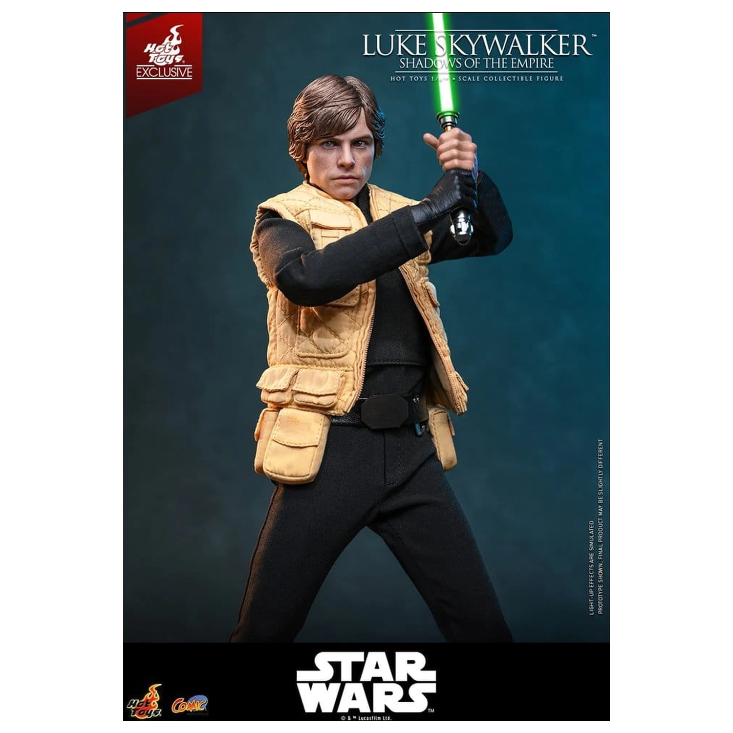 Star Wars Komiksová Mistrovská Akční figurka 1/6 Luke Skywalker (Shadows Of The Empire) (Hot Toys Exclusive) 28 cm fotografii produktu