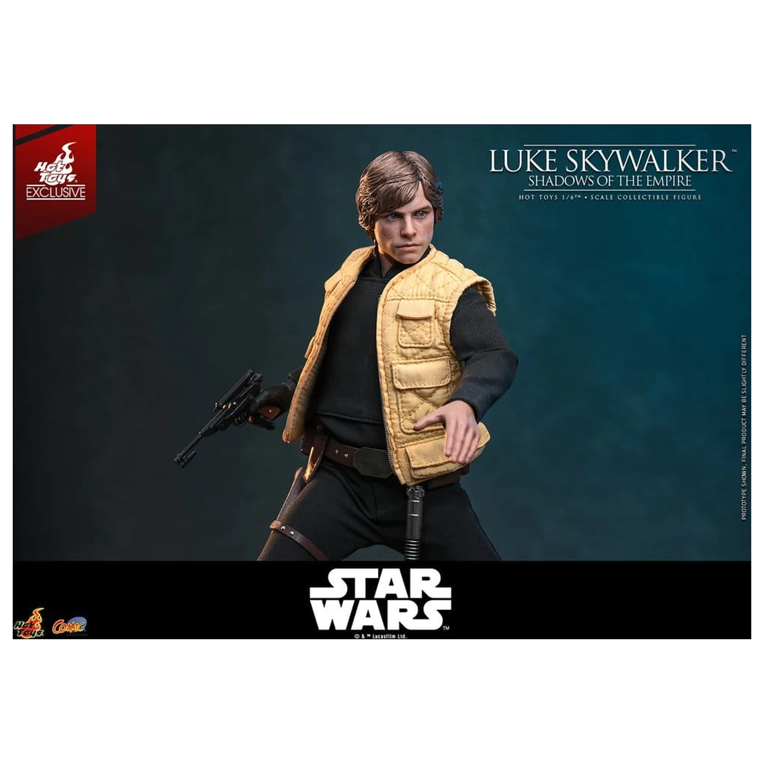 Star Wars Komiksová Mistrovská Akční figurka 1/6 Luke Skywalker (Shadows Of The Empire) (Hot Toys Exclusive) 28 cm fotografii produktu