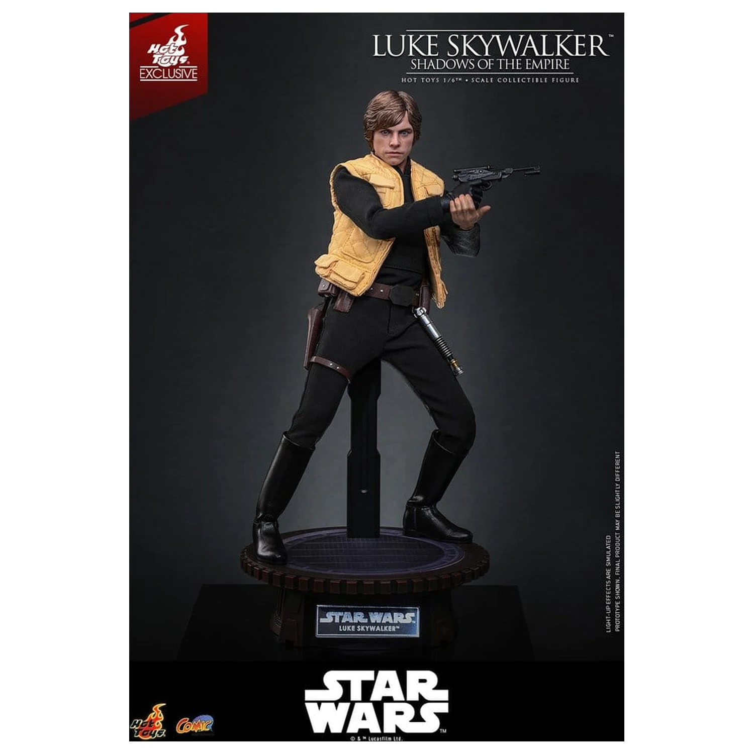 Star Wars Komiksová Mistrovská Akční figurka 1/6 Luke Skywalker (Shadows Of The Empire) (Hot Toys Exclusive) 28 cm fotografii produktu