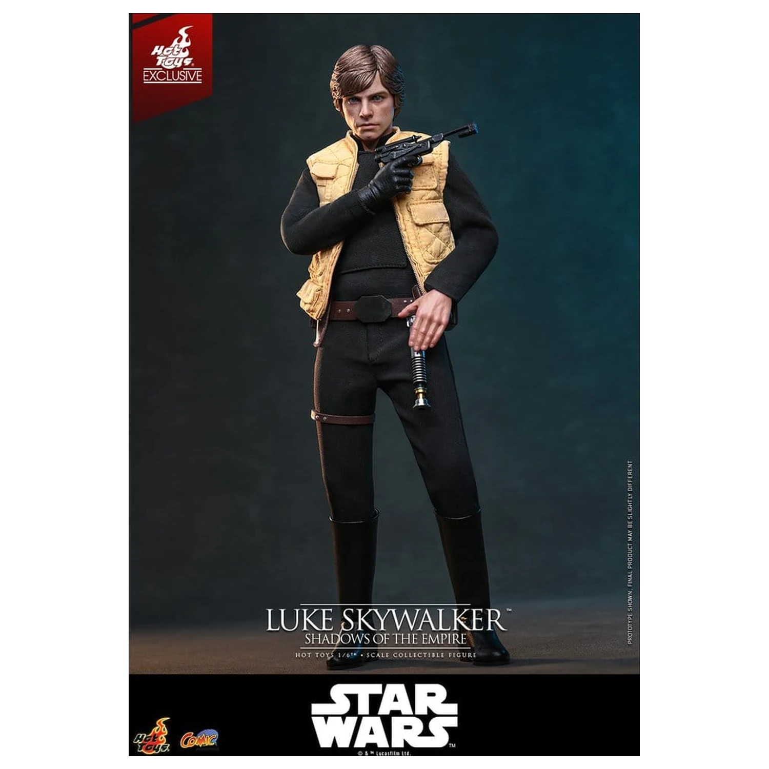 Star Wars Komiksová Mistrovská Akční figurka 1/6 Luke Skywalker (Shadows Of The Empire) (Hot Toys Exclusive) 28 cm fotografii produktu