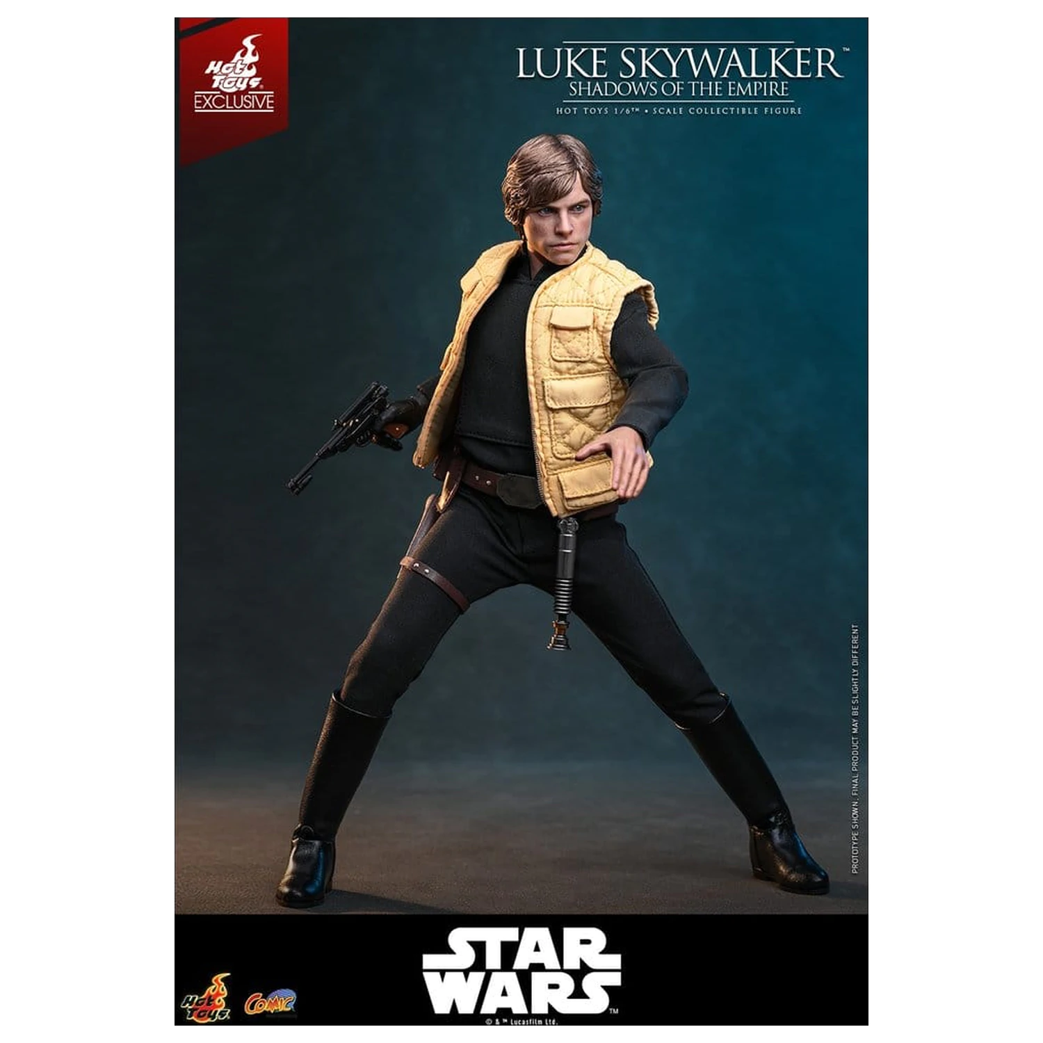 Star Wars Komiksová Mistrovská Akční figurka 1/6 Luke Skywalker (Shadows Of The Empire) (Hot Toys Exclusive) 28 cm fotografii produktu
