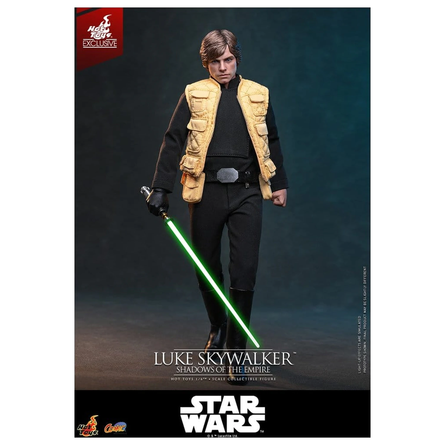 Star Wars Komiksová Mistrovská Akční figurka 1/6 Luke Skywalker (Shadows Of The Empire) (Hot Toys Exclusive) 28 cm fotografii produktu