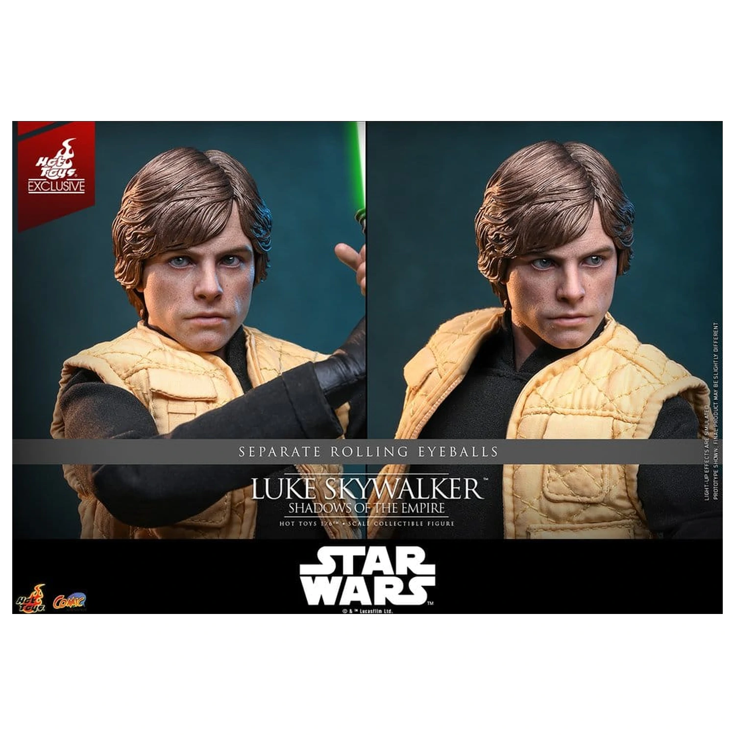 Star Wars Komiksová Mistrovská Akční figurka 1/6 Luke Skywalker (Shadows Of The Empire) (Hot Toys Exclusive) 28 cm fotografii produktu