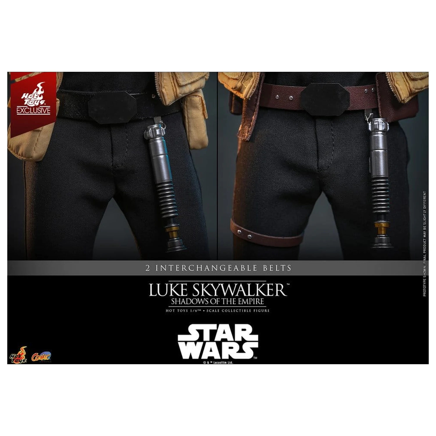 Star Wars Komiksová Mistrovská Akční figurka 1/6 Luke Skywalker (Shadows Of The Empire) (Hot Toys Exclusive) 28 cm fotografii produktu