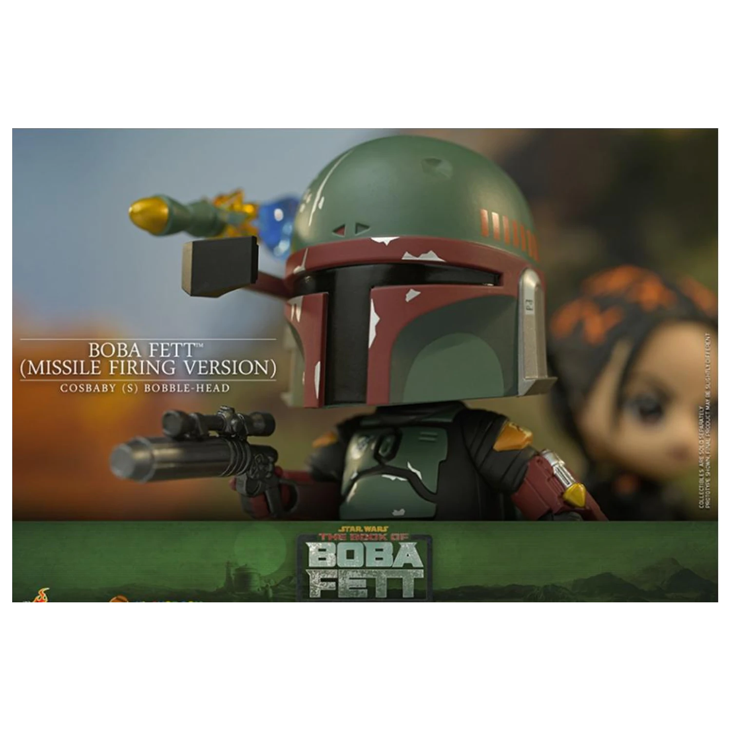 Star Wars Cosbaby Wave 1 Boba Fett 'Missile Firing Version' fotografii produktu