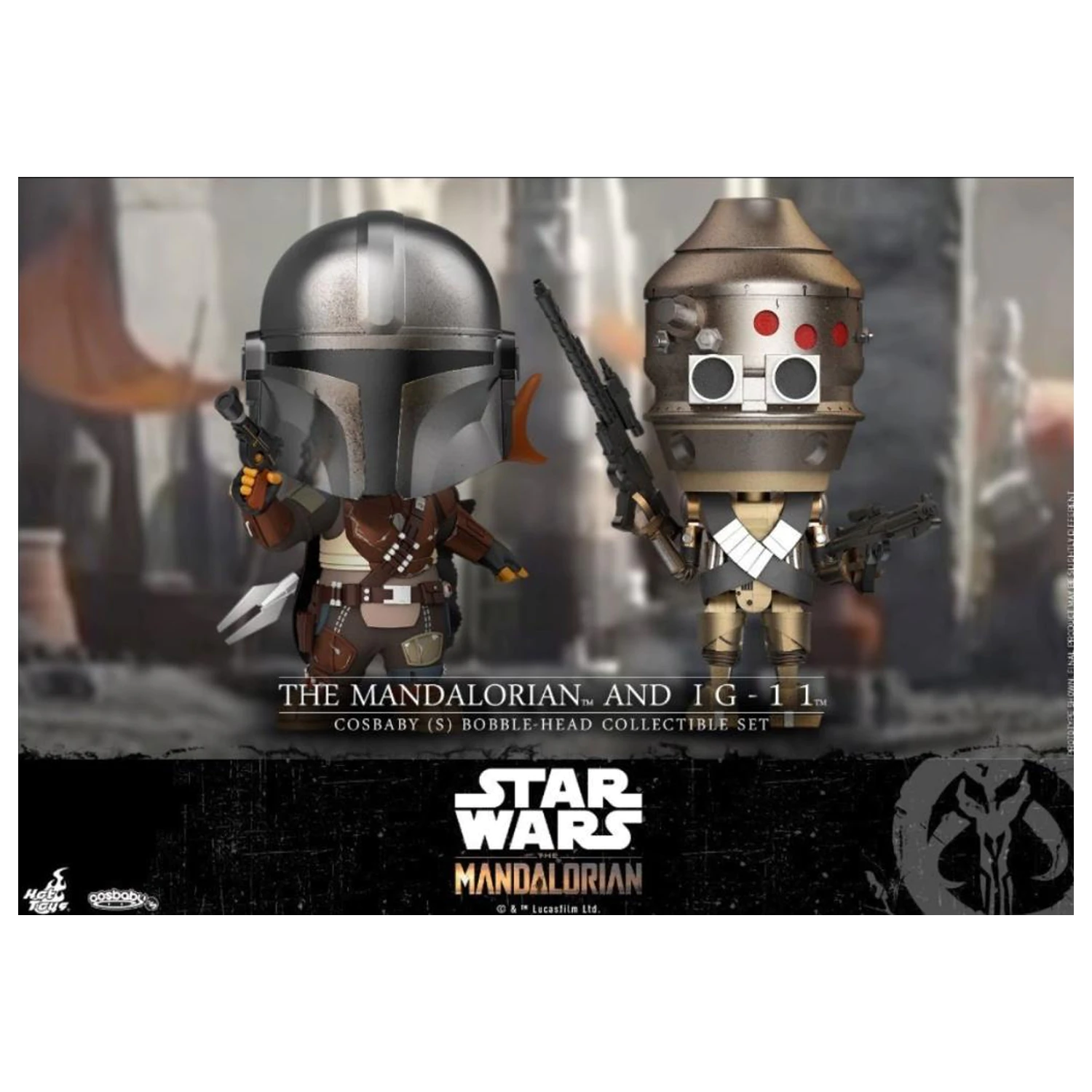 Star Wars Cosbaby Wave 3 Mandalorian & IG-11 Sada fotografii produktu