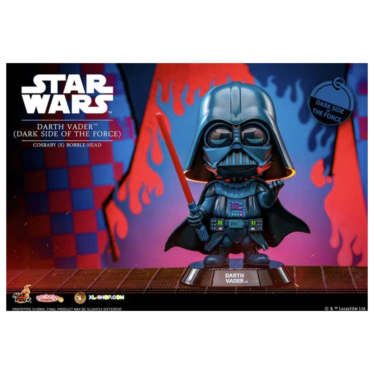 Star Wars Cosbaby Wave 4 Darth Vader Dark Side of the Force fotografii produktu
