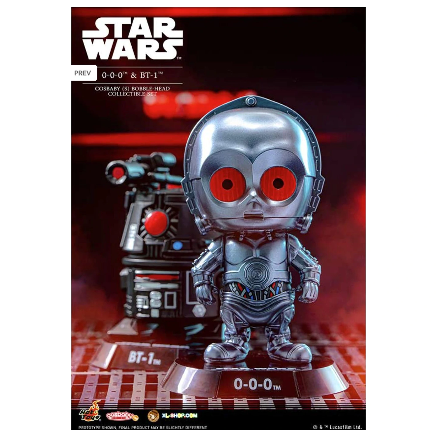 Star Wars Cosbaby Wave 4 sada Triple-Zero & BT-1 fotografii produktu
