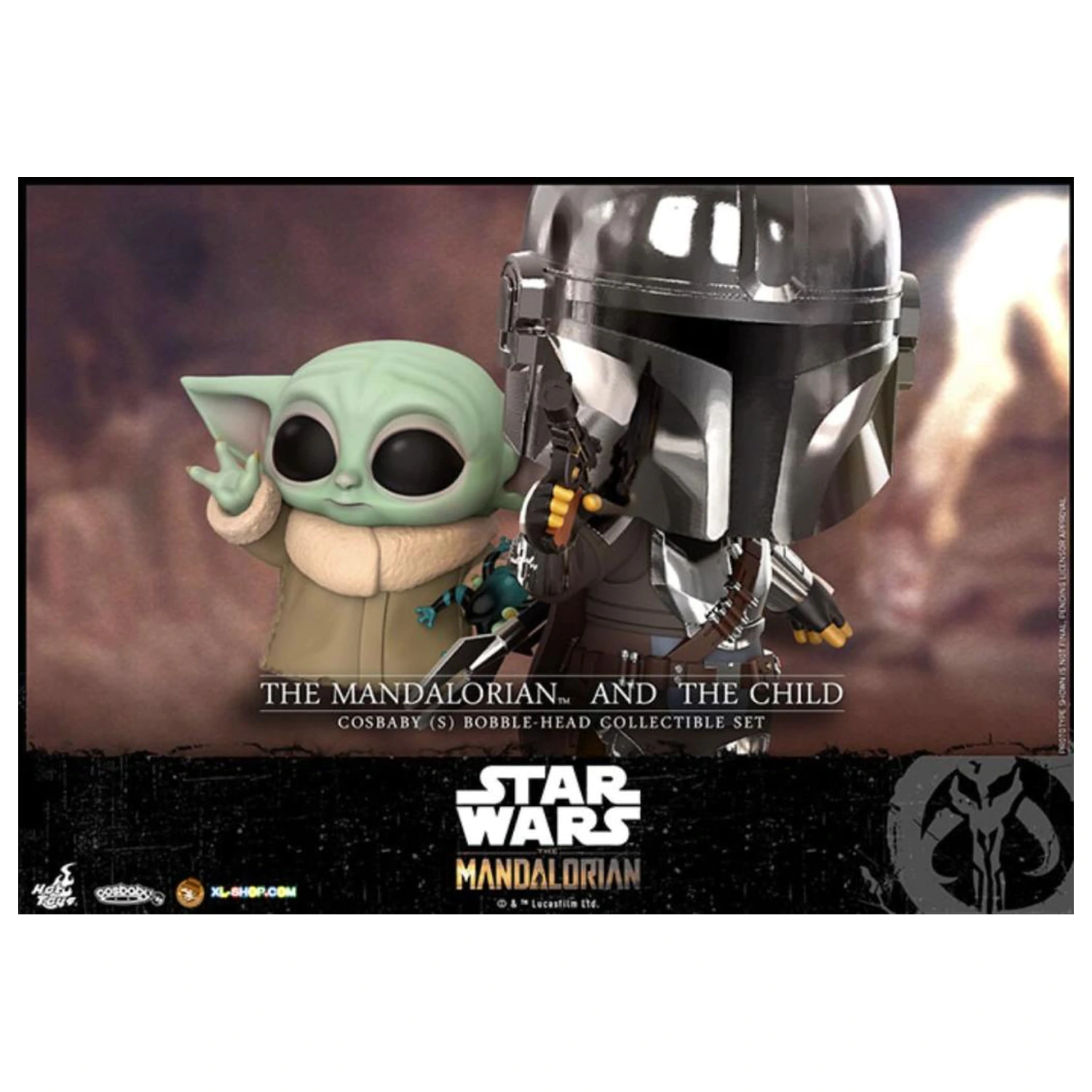Star Wars Cosbaby Wave 5 Mandalorian & The Child Sada fotografii produktu