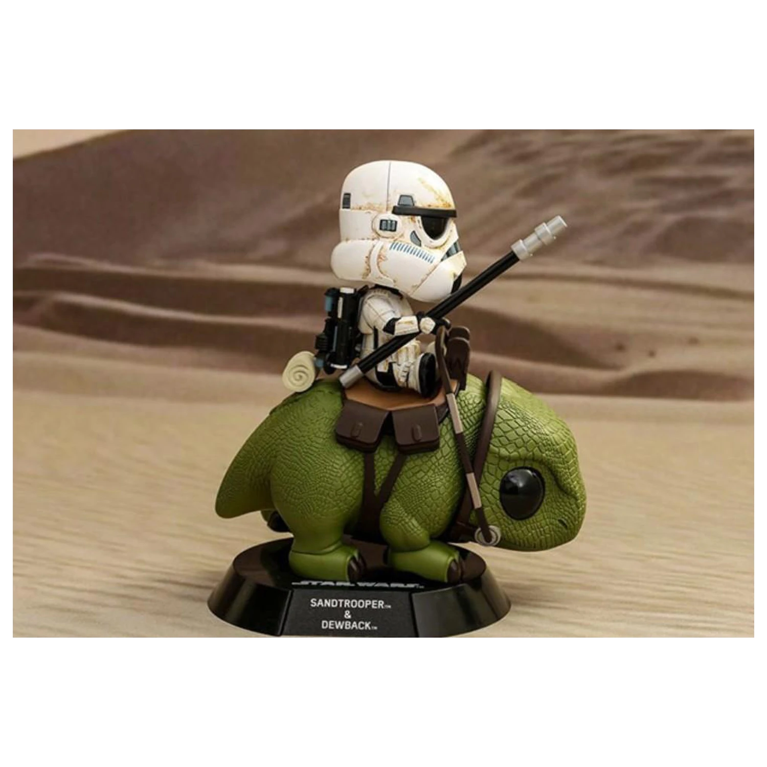 Star Wars Cosbaby Wave 5 Sandtrooper & Dewback fotografii produktu