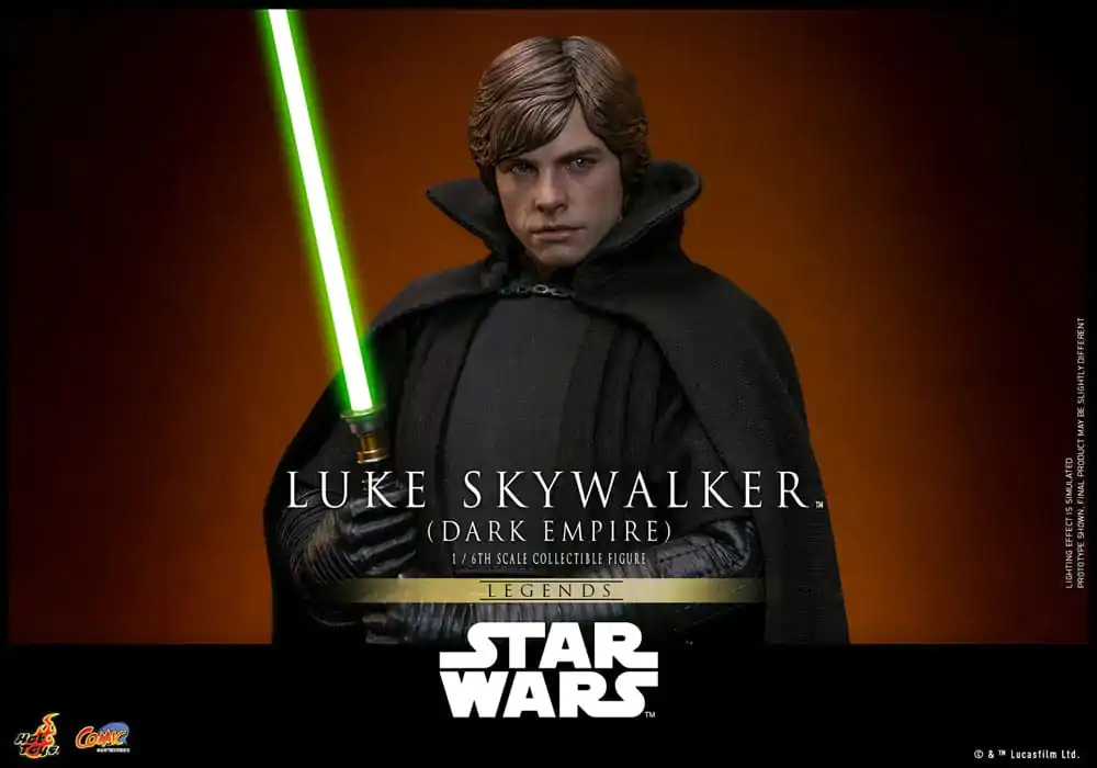 Star Wars: Dark Empire Comic Masterpiece Akční figurka 1/6 Luke Skywalker 30 cm fotografii produktu