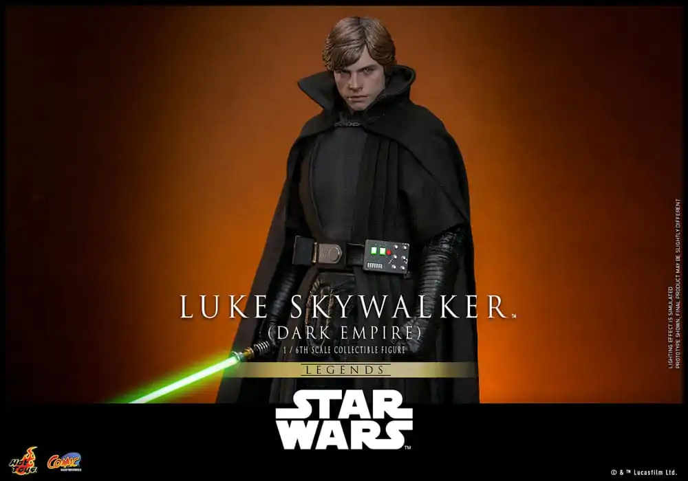 Star Wars: Dark Empire Comic Masterpiece Akční figurka 1/6 Luke Skywalker 30 cm fotografii produktu