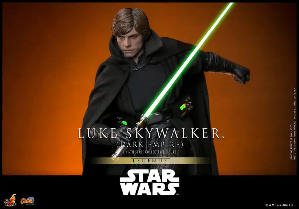 Star Wars: Dark Empire Comic Masterpiece Akční figurka 1/6 Luke Skywalker 30 cm fotografii produktu