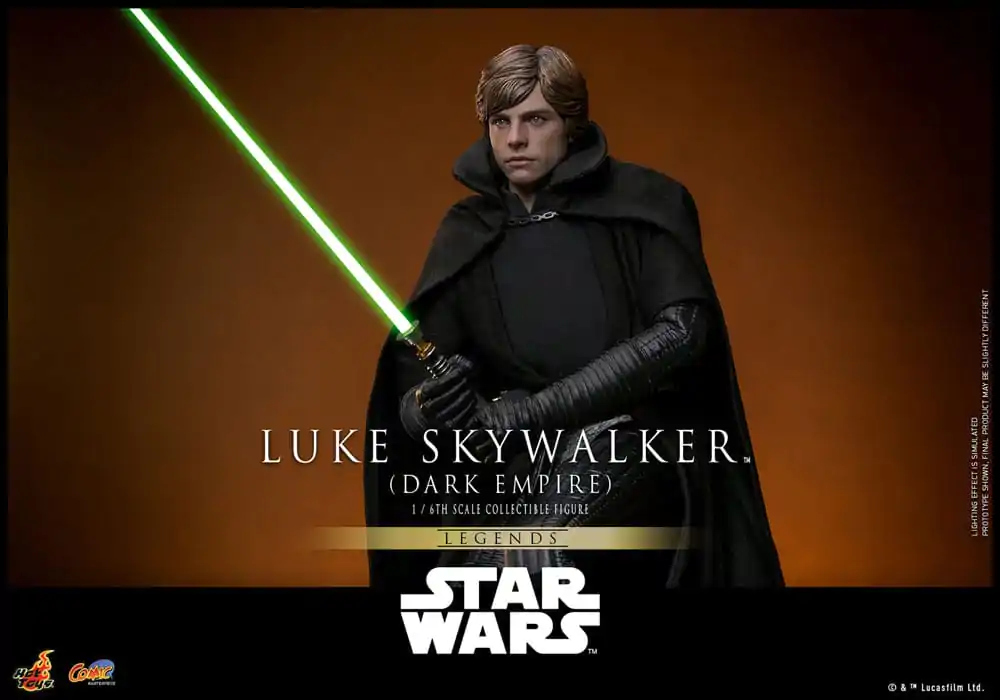 Star Wars: Dark Empire Comic Masterpiece Akční figurka 1/6 Luke Skywalker 30 cm fotografii produktu