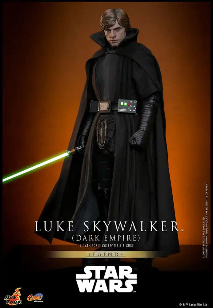 Star Wars: Dark Empire Comic Masterpiece Akční figurka 1/6 Luke Skywalker 30 cm fotografii produktu