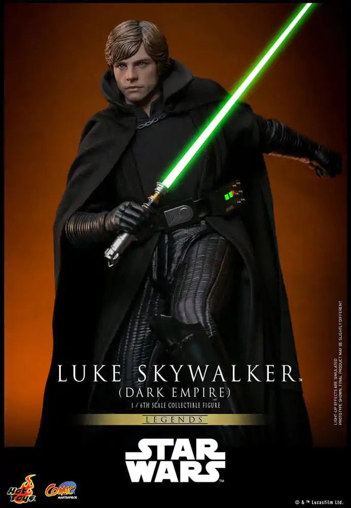 Star Wars: Dark Empire Comic Masterpiece Akční figurka 1/6 Luke Skywalker 30 cm fotografii produktu