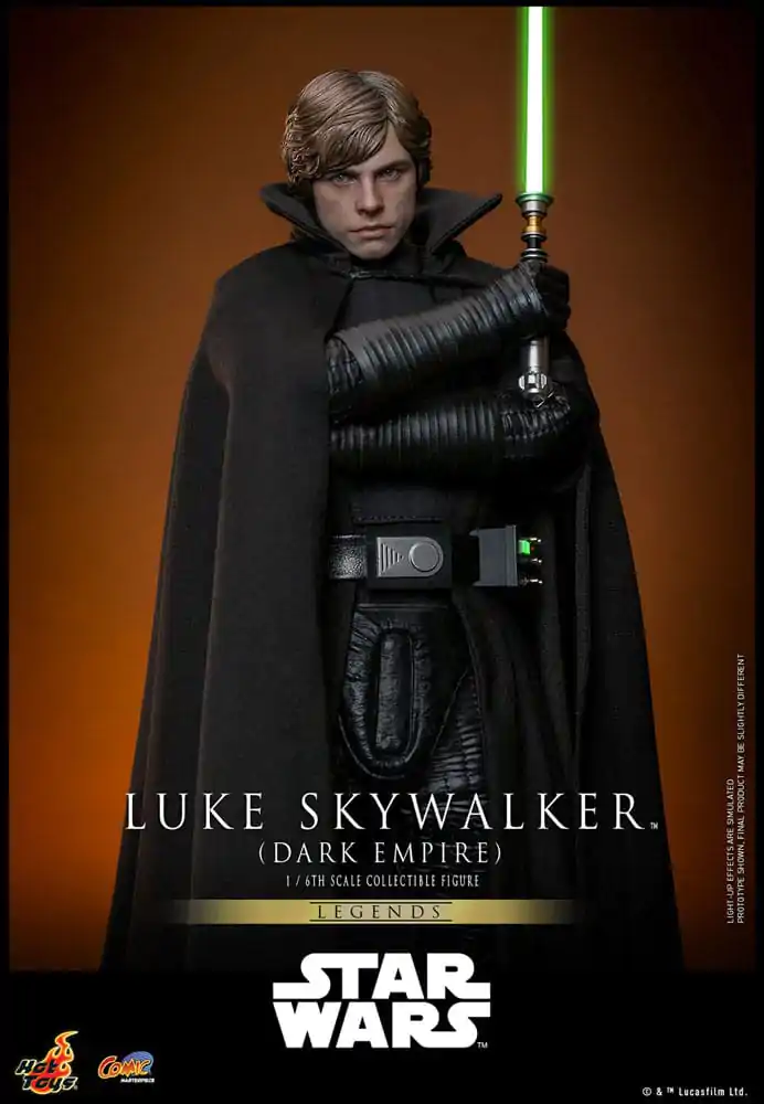 Star Wars: Dark Empire Comic Masterpiece Akční figurka 1/6 Luke Skywalker 30 cm fotografii produktu