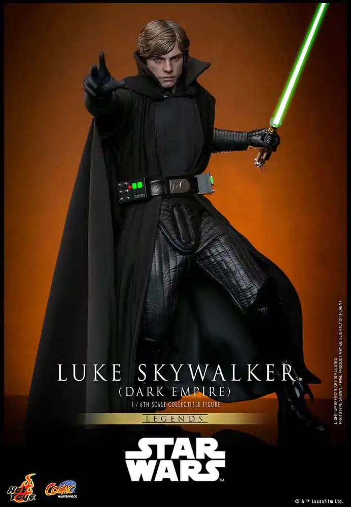 Star Wars: Dark Empire Comic Masterpiece Akční figurka 1/6 Luke Skywalker 30 cm fotografii produktu