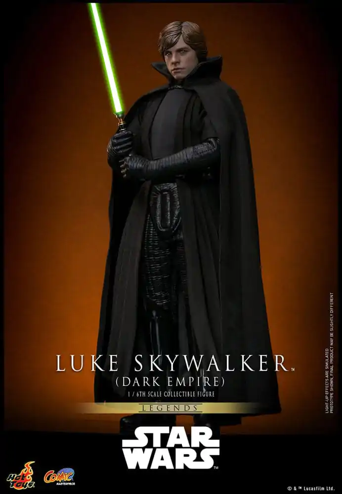 Star Wars: Dark Empire Comic Masterpiece Akční figurka 1/6 Luke Skywalker 30 cm fotografii produktu