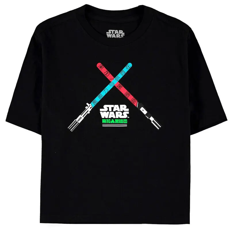 Star Wars Darth Maul dámské tričko Cropped fotografii produktu