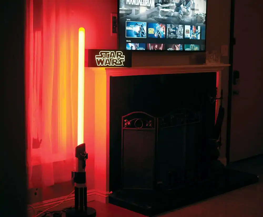 Star Wars Stojací lampa Darth Vader lightsaber 152 cm fotografii produktu