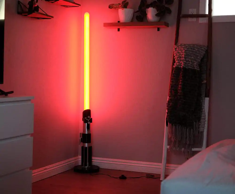 Star Wars Stojací lampa Darth Vader lightsaber 152 cm fotografii produktu