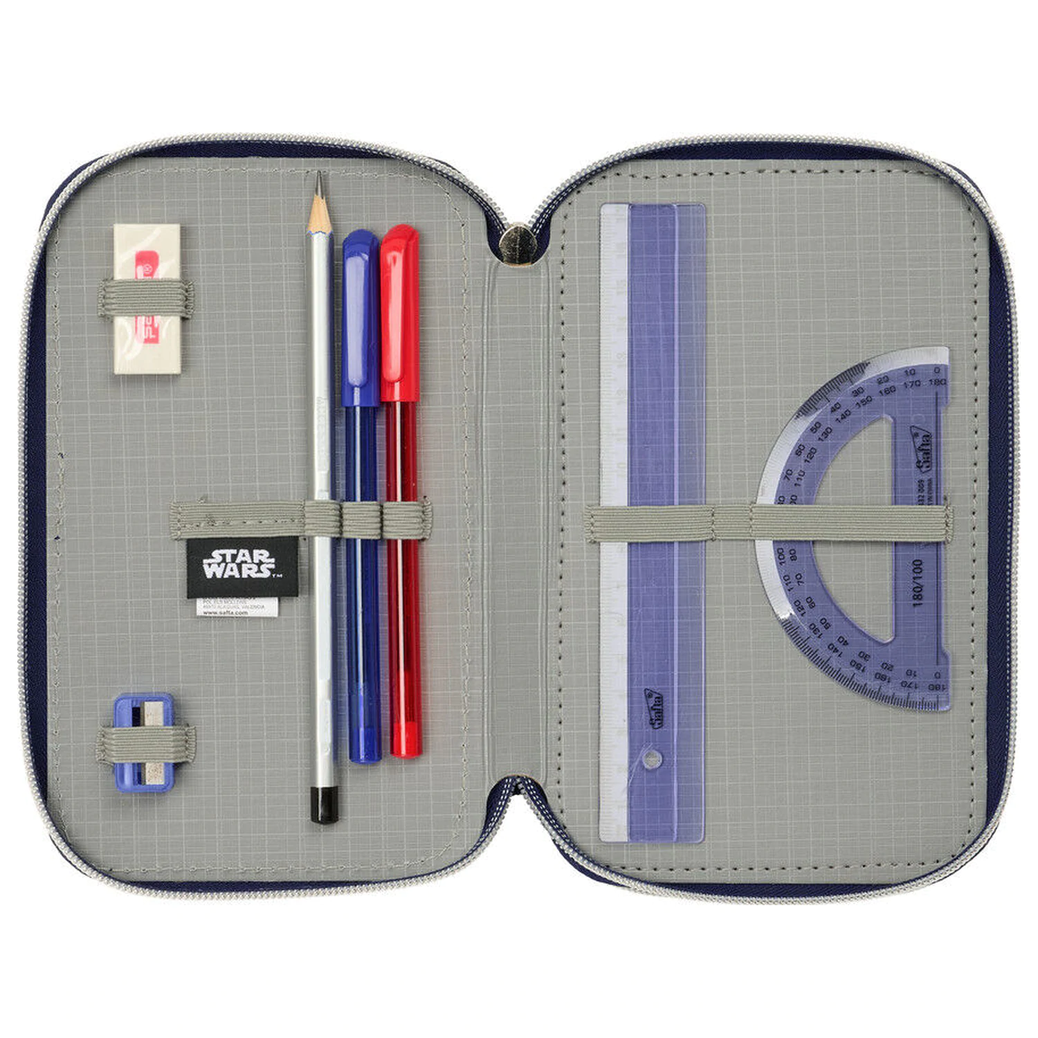 Star Wars Darth Vader trojitý penál 37 kusů fotografii produktu