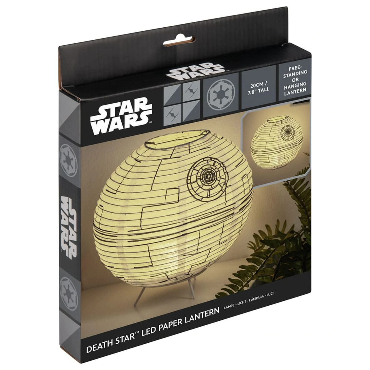 Star Wars Mini Stolní Lampa Death Star 21 cm fotografii produktu