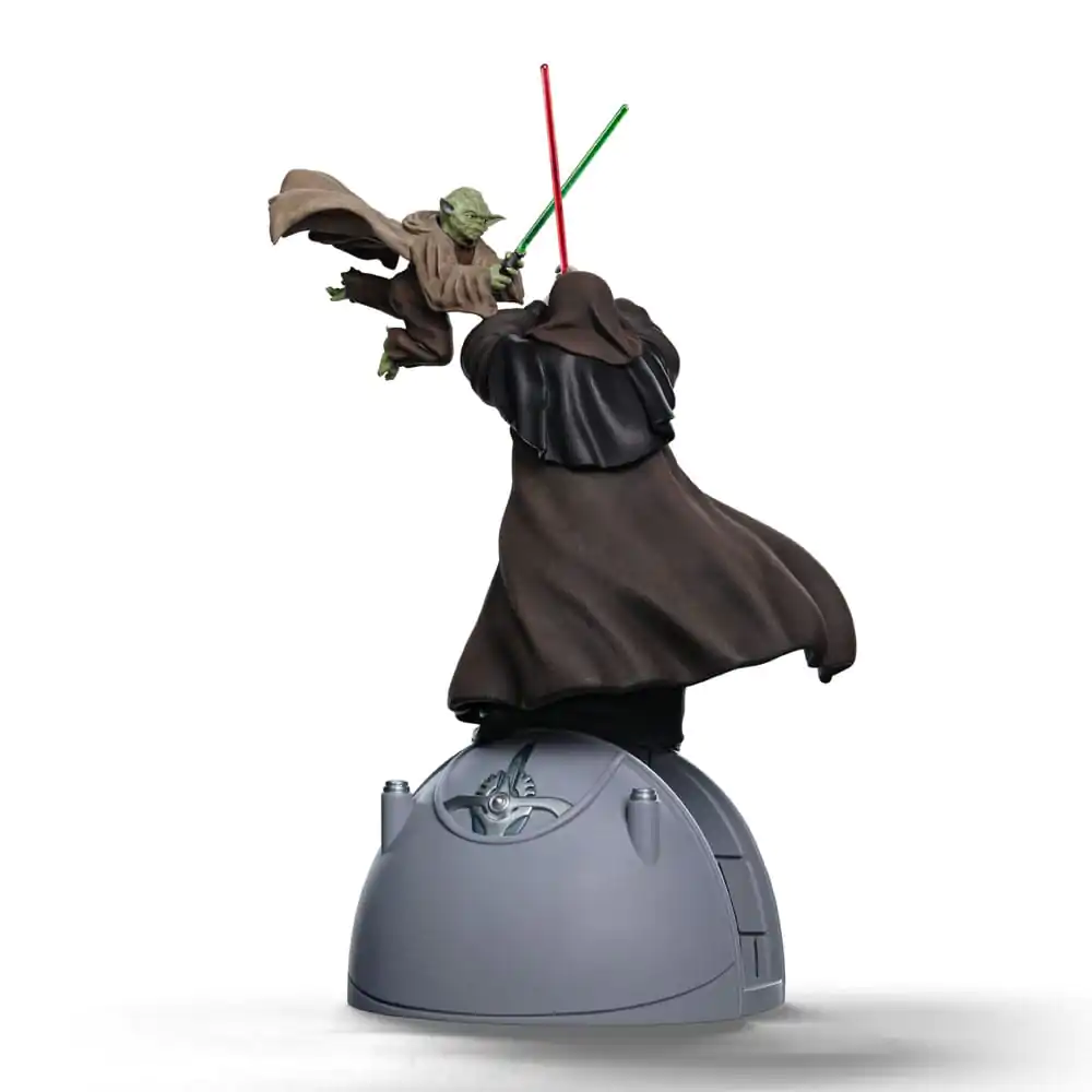 Star Wars Deluxe Art Scale Socha 1/10 Yoda vs Emperor Palpatine (CCXP Exclusive 2024) 31 cm fotografii produktu