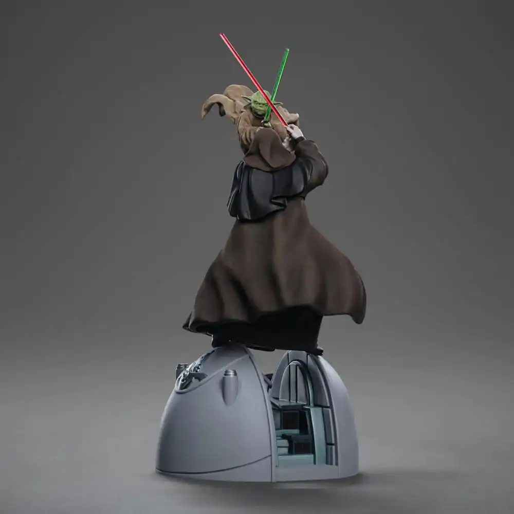 Star Wars Deluxe Art Scale Socha 1/10 Yoda vs Emperor Palpatine (CCXP Exclusive 2024) 31 cm fotografii produktu