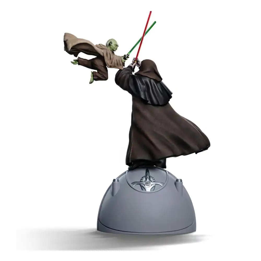 Star Wars Deluxe Art Scale Socha 1/10 Yoda vs Emperor Palpatine (CCXP Exclusive 2024) 31 cm fotografii produktu