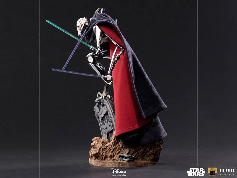 Star Wars Deluxe BDS Art Scale Socha 1/10 General Grievous 33 cm fotografii produktu