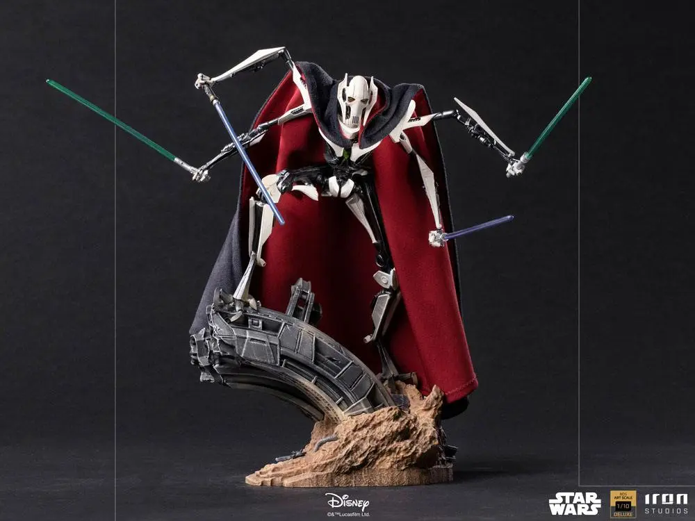 Star Wars Deluxe BDS Art Scale Socha 1/10 General Grievous 33 cm fotografii produktu