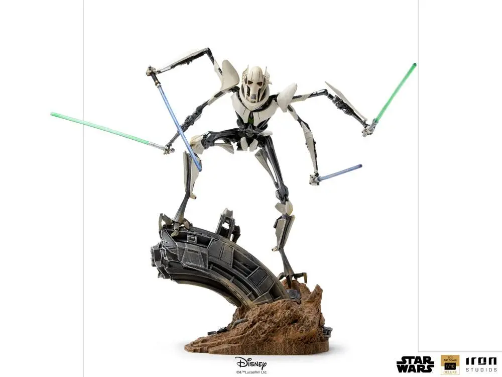 Star Wars Deluxe BDS Art Scale Socha 1/10 General Grievous 33 cm fotografii produktu